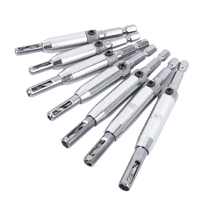 

Woodworking Hinge Drill Door and Window Hinge Opener Automatic Positioning Center Reaming Bit Center Drill Profiled Bit Set