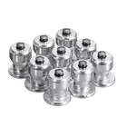 Зимние наконечники для колес шпильки для автомобильных шин винтовые шипы для снега колесные цепи для снега шпильки для обуви вездехода автомобиля мотоцикла шины 8x10 мм