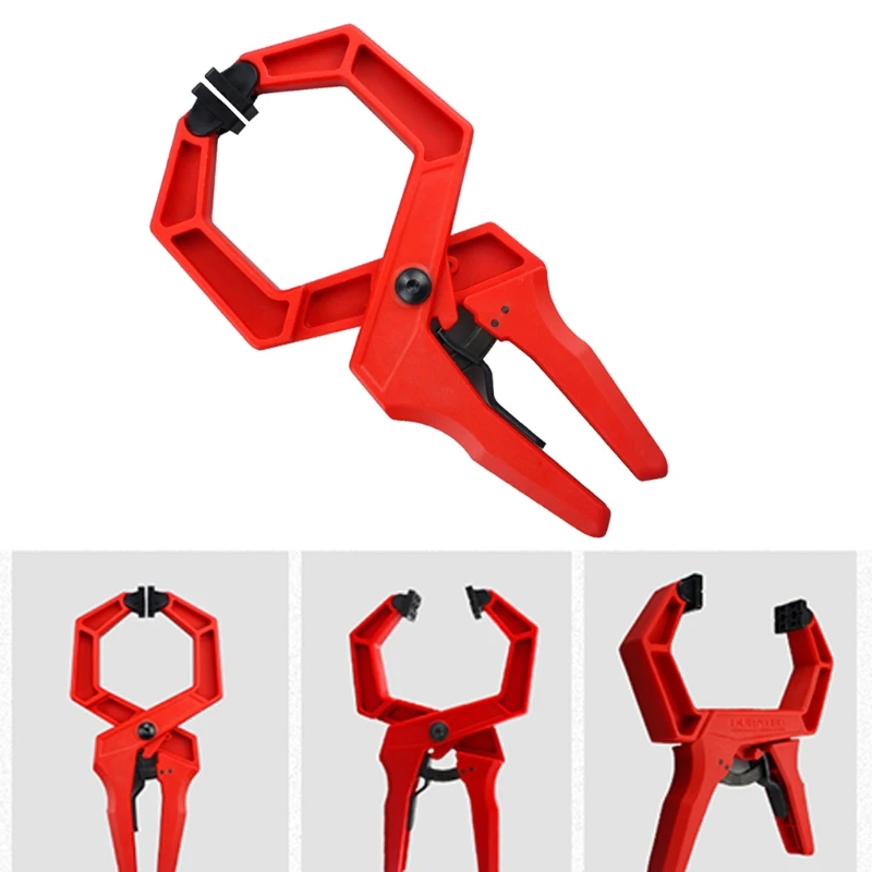 

Практичный пружинный зажим прочный G-образный очень большой зажим прочный пластиковый инструмент для деревообработки фотографической фоновой ткани