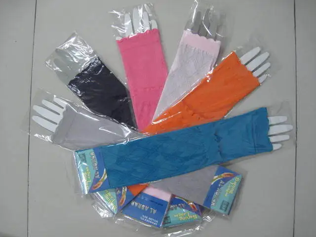 Мусульманские перчатки для защиты рук хиджаб эластичная ткань рукава в арабском