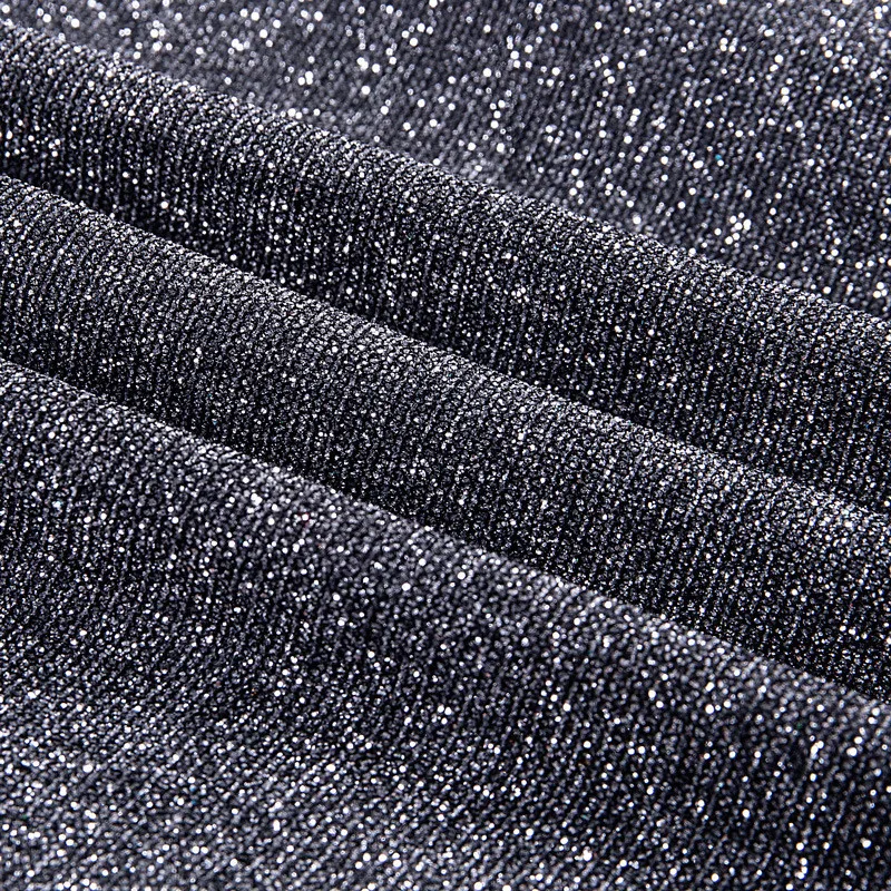 Молния Летающий случайный звонок снизу расклешенные брюки серебряный блеск Высокая талия широкие брюки сексуальные Клубные фестивальные вечерние Блестящие Брюки M0265