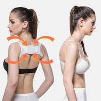 new adult children back posture corrector clavicle back support correction back straight shoulders brace strap with velcro