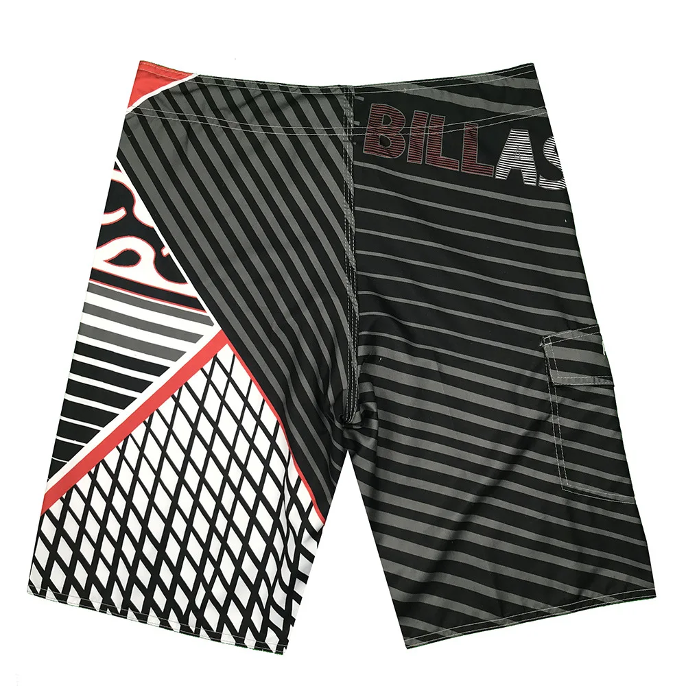 Шорты для плавания мужские быстросохнущие размера плюс пляжные бермуды бега