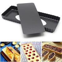 14inch wavy rectangle non stick pie toast bread maker mould cake pan baking tool