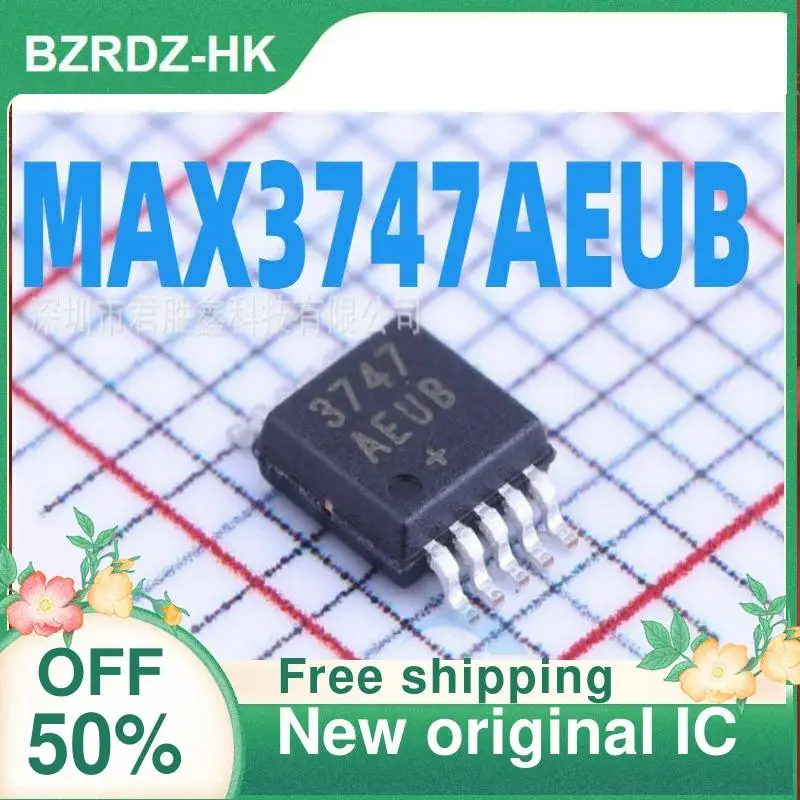 

1-20 шт. MAX3747 MAX3747AEUB MAX3747AEUB + T новый оригинальный IC