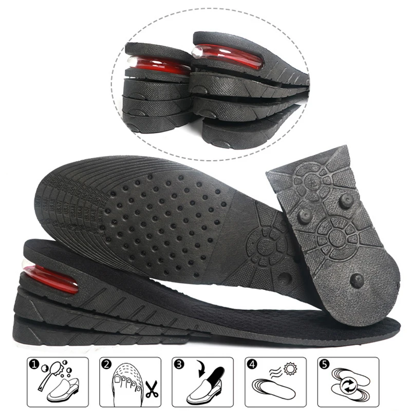 

Стельки для увеличения роста, стельки для обуви с воздушной подушкой, стельки для обуви для мужчин и женщин, стельки для увеличения роста can ...