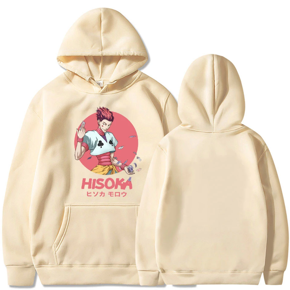 

Hisoka Morow Hunter X Hunter Unisex HOODIE Hip Hop Street wear Sweatshirts Skateboard Men/Woman Pullover casual Hoodies Male