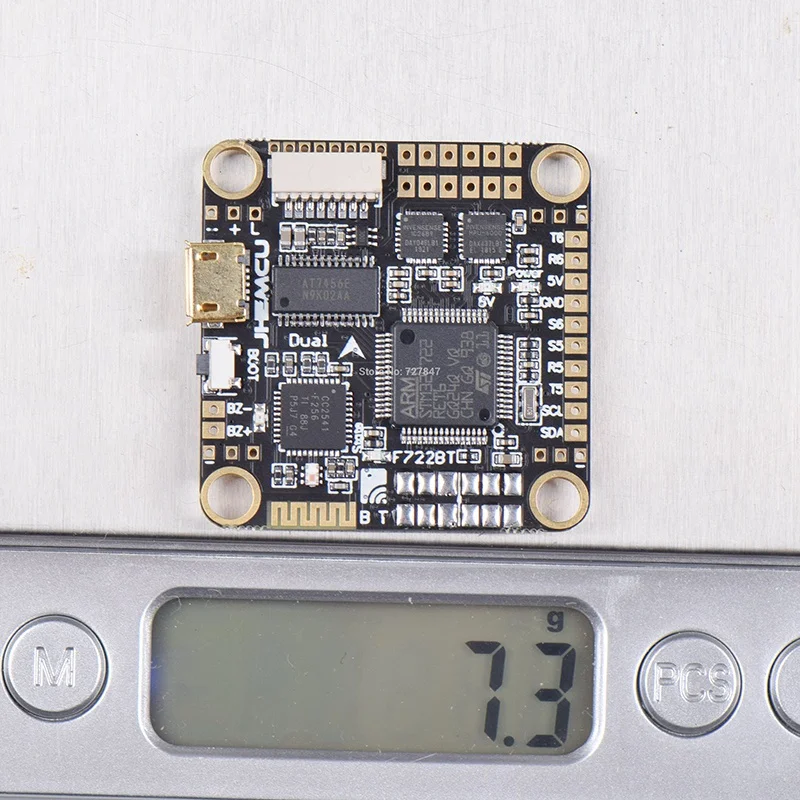 

Support Bluetooth Adjustment FPV RC Racing Drone Parts for JHEMCU F7BT Dual Flight Control 5V 8V Control Dual Camera