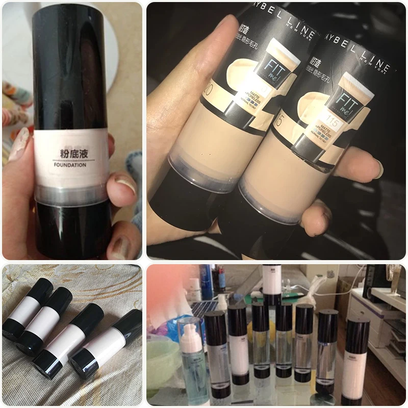 Безвоздушные косметические бутылки 15 мл 30 50 вакуумный насос для путешествий