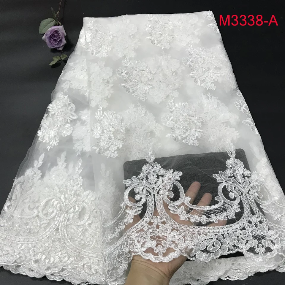 Африканский Материал бисером кружевной ткани для приталенный смокинг брендовый