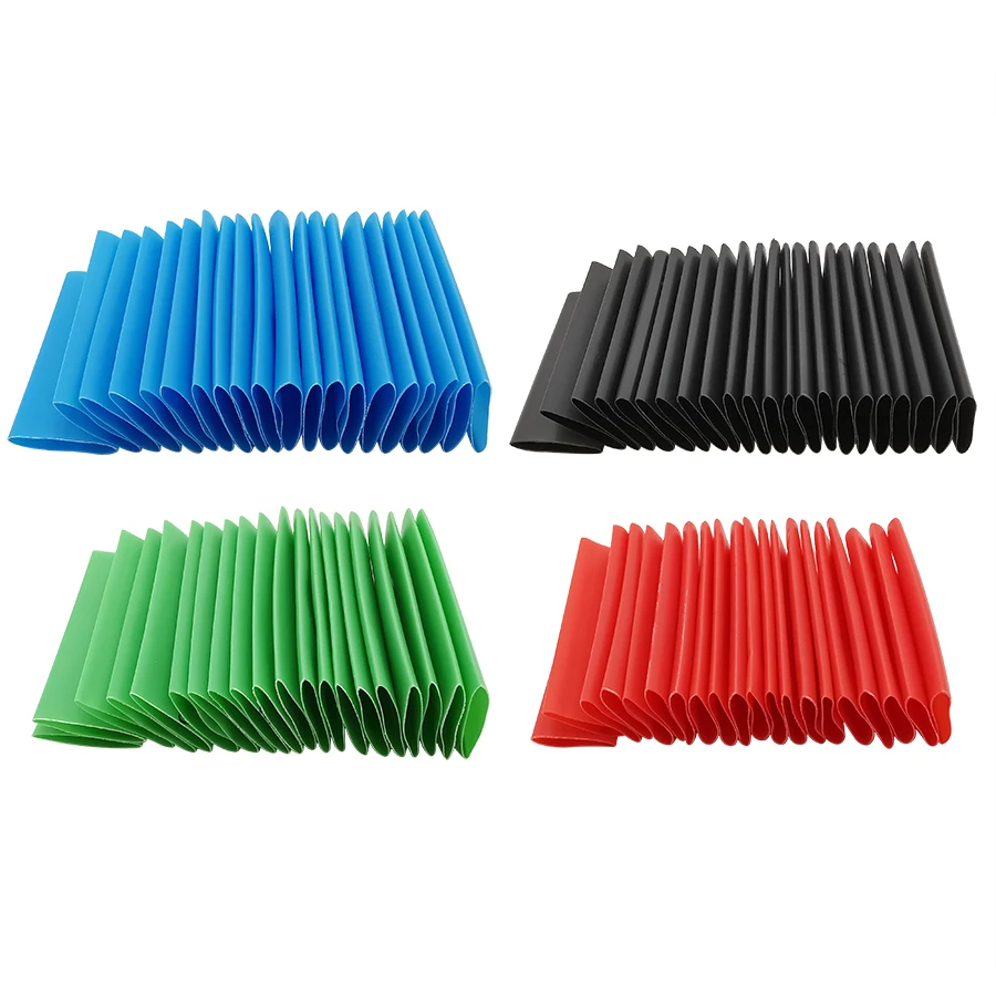 530 шт./компл. термоусадочные трубки для проводов изолированные Защитные Трубки