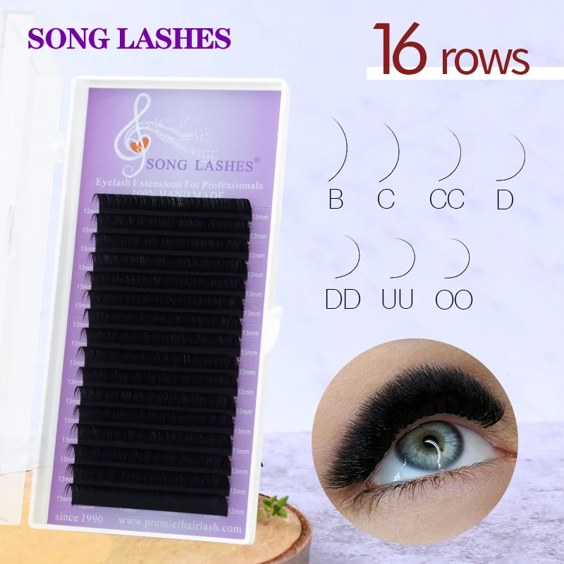 Ресницы Накладные мягкие тонкие толщина B C D 0 05 бесплатная доставка|eyelash extension|false