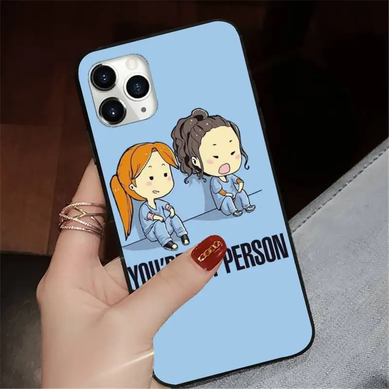 

Grey Is Anatomy TV Show friend Phone Case for iPhone 7 8 11 12 Pro X XS Max XR Samsung A S 10 20 50 Plus pro funda