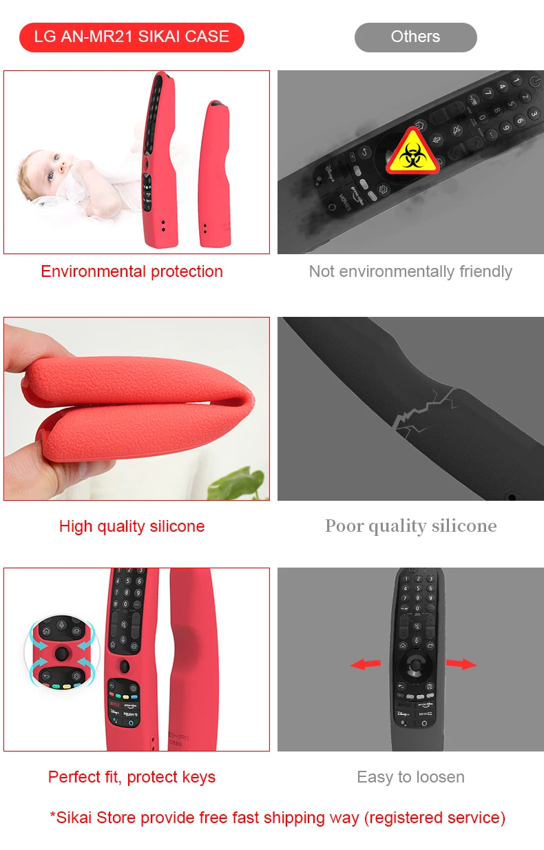 colorful silicone case cover for lg mr21ga mr21n mr21gc remote control cover sikai for lg oled tv magic remote mr21 ga free global shipping