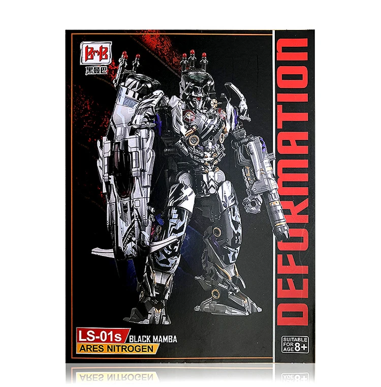 BMB LS01S Seibertron Ghost Nitro Zeus трансформация Черная Мамба LS-01 KO фигурки из сплава металла робот коллекция детский подарок игрушки