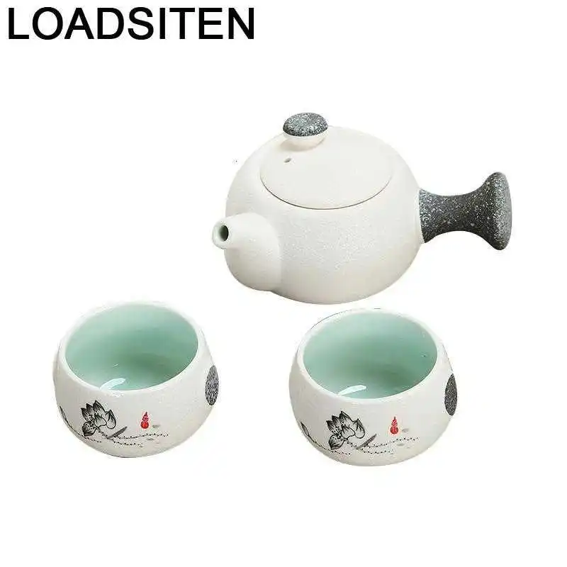 

Travel Kuchnia China Gongfu Dekoration Vintage Mutfak With Infuser Accessories Teaset Kitchen Teaware Pot Teapot Chinese Tea Set