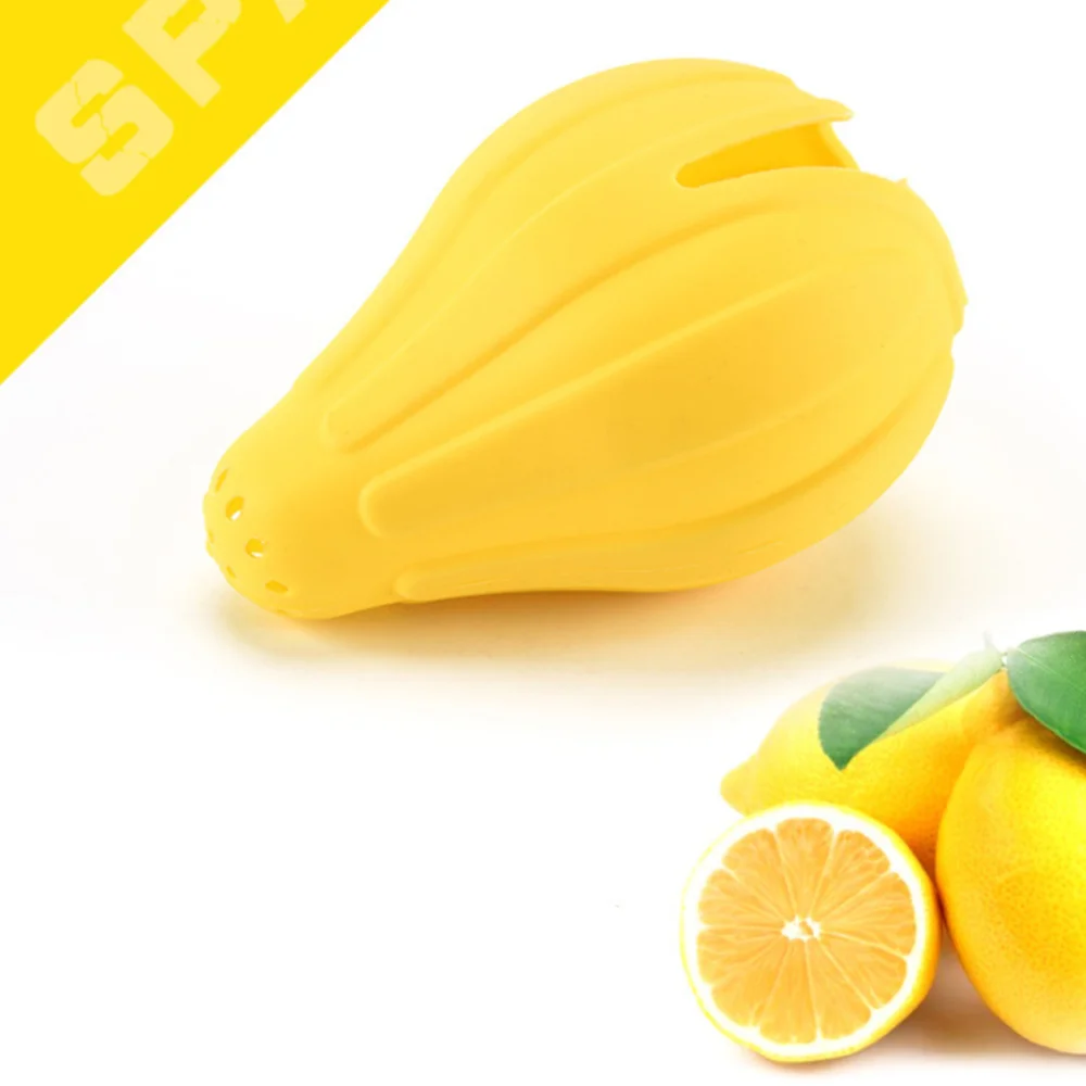 

1PC Silicone Lemon Manually Squeezer Lemon Juicer Drizzle Fresh Citrus Gadget Kitchen Tools