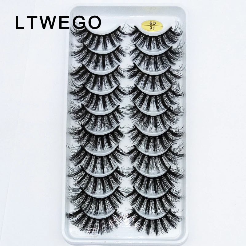 Ресницы Накладные из искусственной норки многоразовые 5/10 пар | Красота и