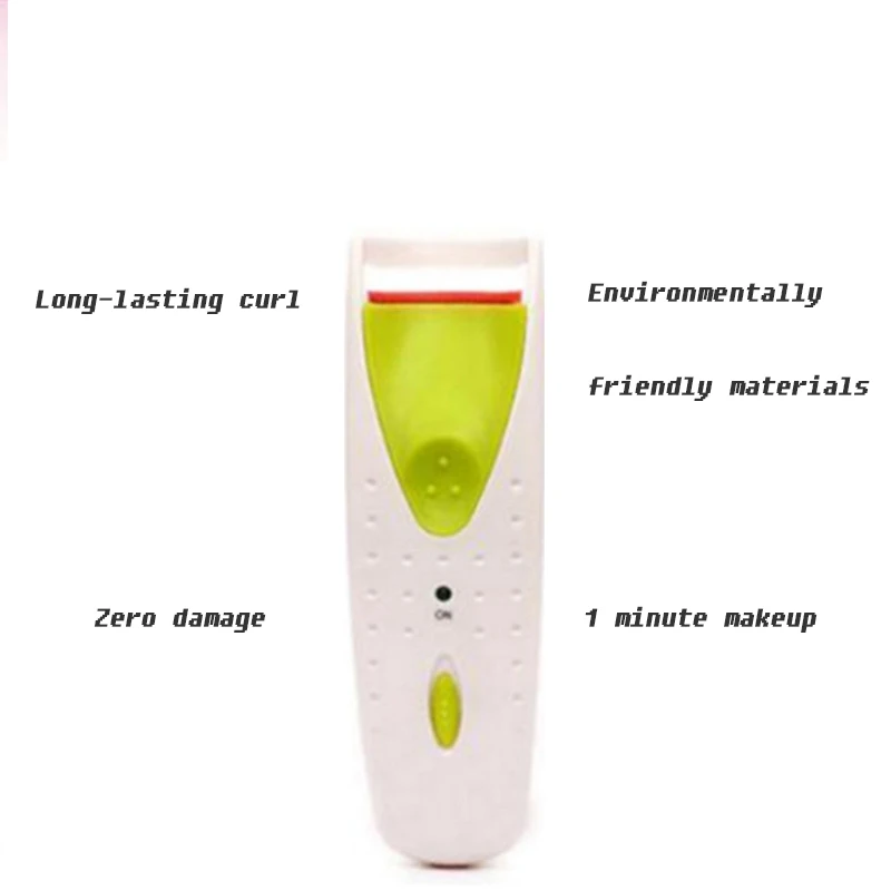 

Women Makeup Electric Heated Eyelash Curler Random Color Long Lasting Eye Lash Perm Heated Eyelashes Clip Beauty Tools Electric
