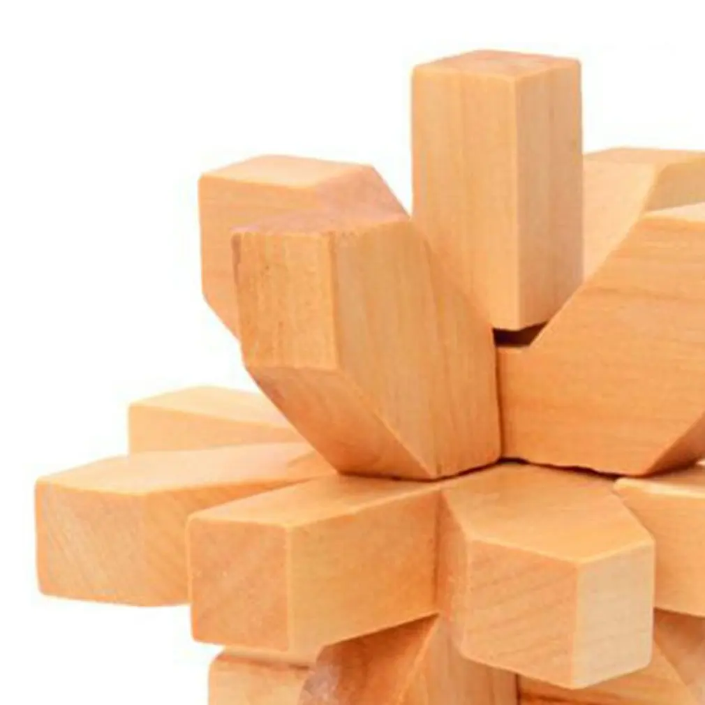 

Chinese Ancient Lock Children's Puzzle Solving Manual Brain Toys Early Education Brain Development Toys