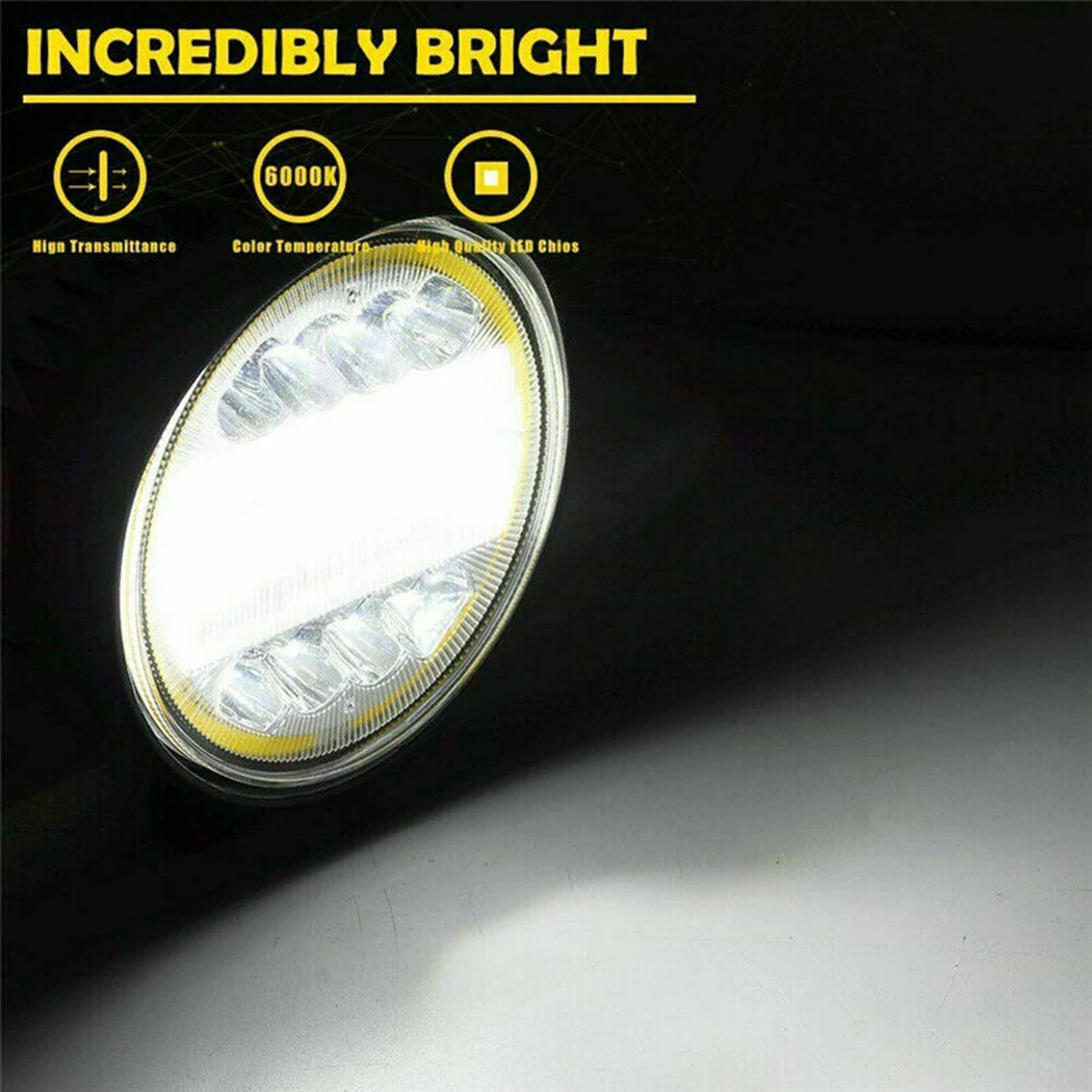 

SUV Light Work ​4.3Inch 6000K&3000K Accessories Fog Lamp Off-Road Outdoor 2PCS