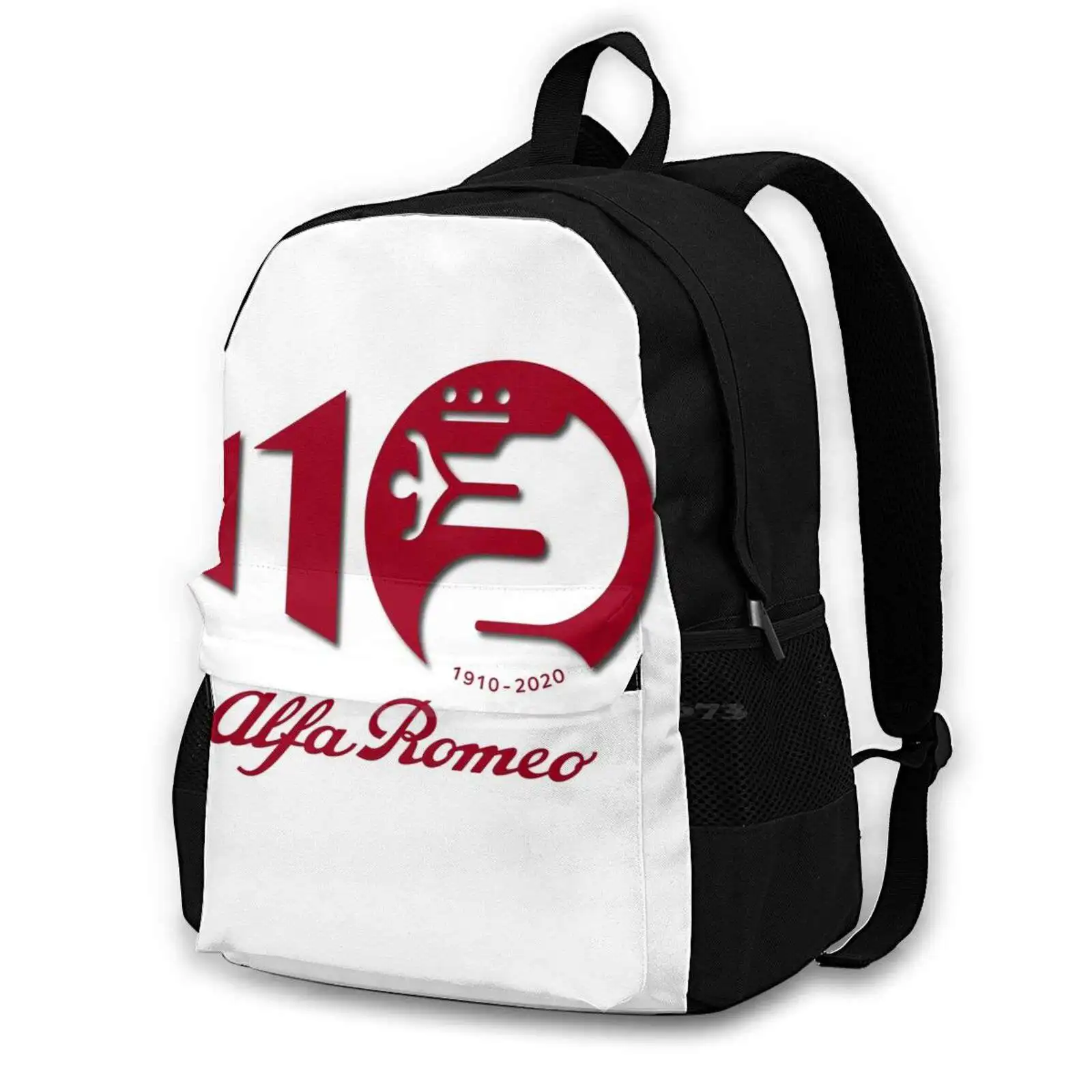 

Alfa Romeo Celebrating 110 Years School Bag Big Capacity Backpack Laptop 15 Inch Alfa Alfa Romeo Racing Motorsport Grand Prix