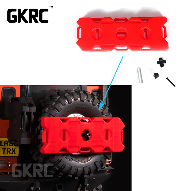 Симулятор запасного топливного бака Запасная шина для 1/10 RC Гусеничный