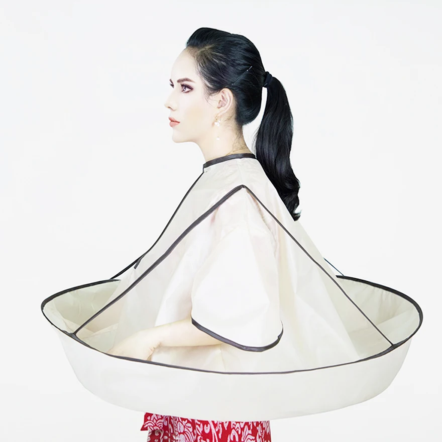 

Professional Hair Cutting Capes Umbrella Design Foldable Salon Barber Haircut Cape Waterproof Hairdressing Barber Salon Cape