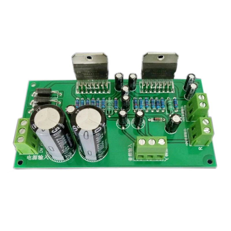 

Плата усилителя мощности TDA7294, 2,0 каналов, высокая мощность 85 Вт * 2, Плата усилителя звука, двойная лампа T1549