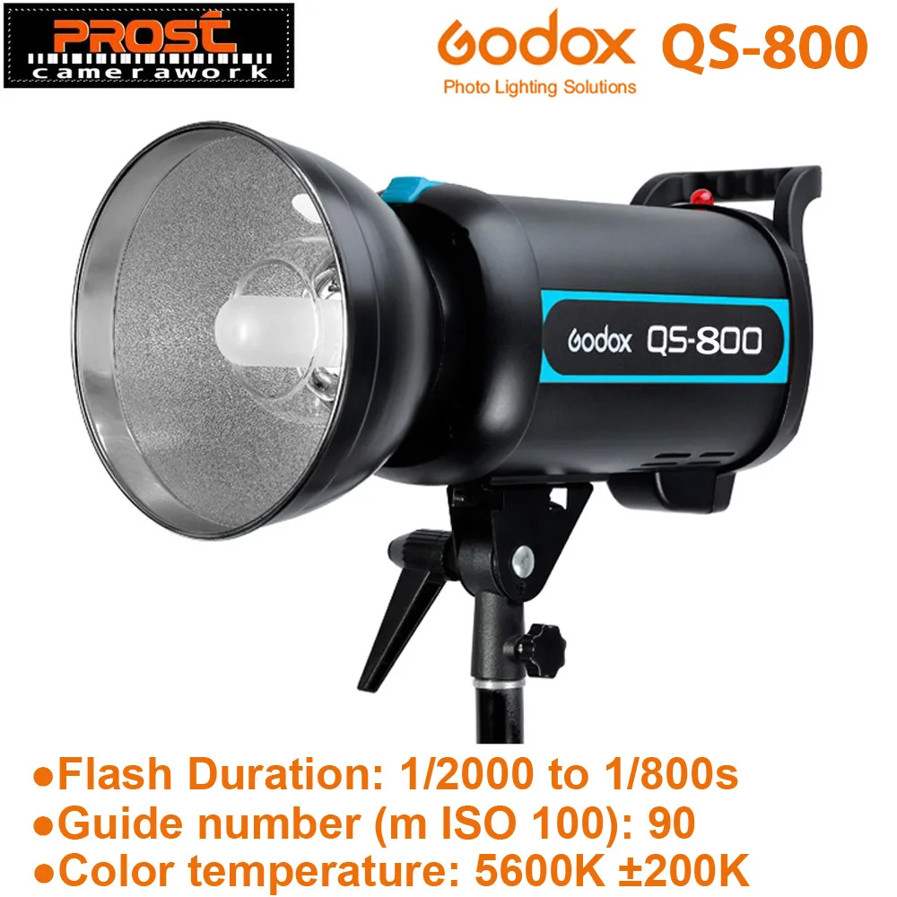 Godox QS800 QS 800 800Ws Фотостудия вспышка осветительная лампа Стробоскопическая головка