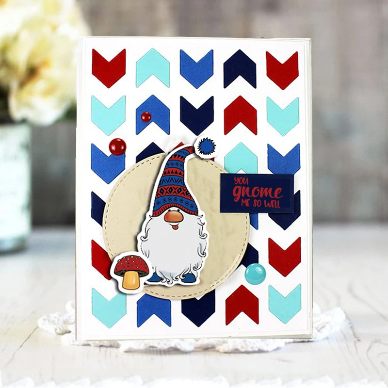 

Santa Claus Transparent Clear Silicone Stamp/Seal for DIY Scrapbooking/photo Album Decorative Mushroom Room Clear Stamp