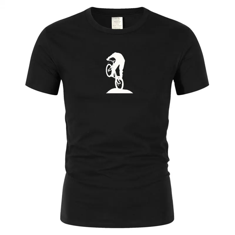 

Мужской спортивный велосипед с принтом для мальчиков короткий рукав хлопок Повседневный Классический, уникальная Мода