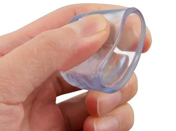 Наконечники ножек стула 18 мм наконечники стола из прозрачного ПВХ пластика |