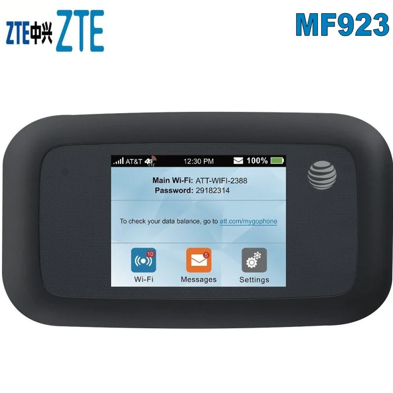 

Разблокированная Мобильная точка доступа ZTE MF923 3G 4G LTE с поддержкой FDD 700/850/AWS/1900 МГц, Wi-Fi-роутер, новый, черный/белый