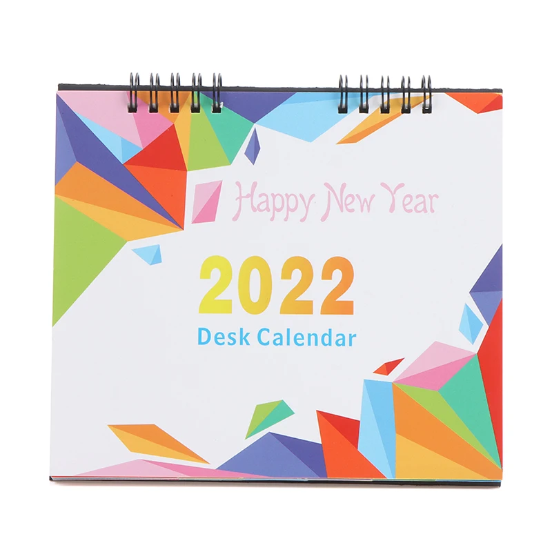 2022 Desk Calendar Office Desktop Table School Worktop Easy View Monthly Planner