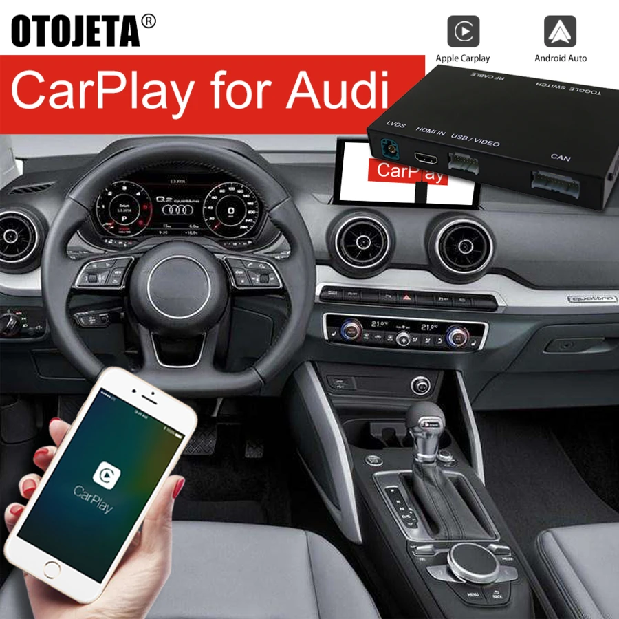 Обновленная автомобильная аудиосистема Airplay беспроводная система Carplay на