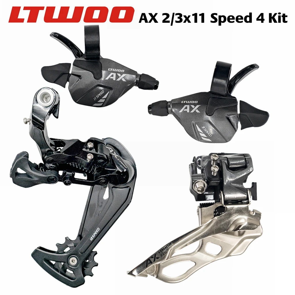 LTWOO AX11 2x1 1/2x11 Prędkość 22 S/33 S рычаги передач + рычаг задняя (50 T) Передняя 4 G| |