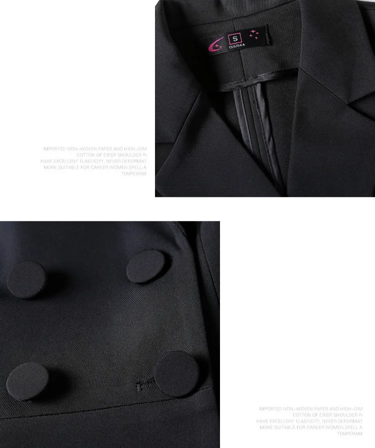 

Professional women's pants suit set 2021 spring and summer new casual high quality ladies white blazer Slim skirt Two-piece