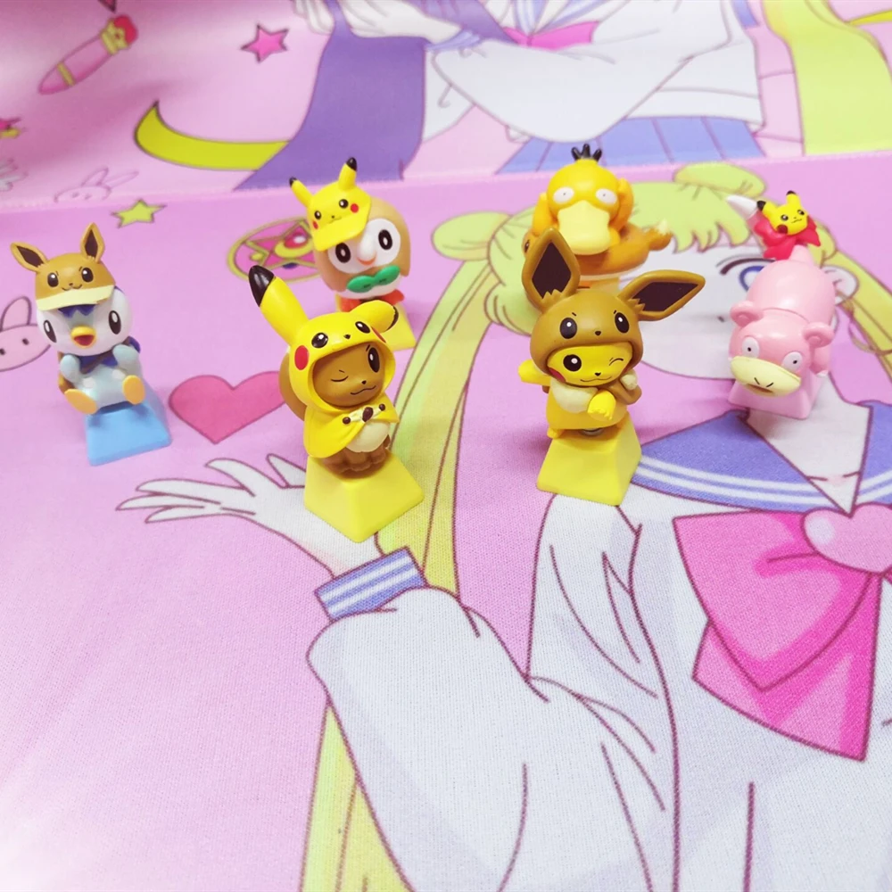 DIY клавишная Кепка для творчества Elf Механическая персональный дизайн Мультяшные