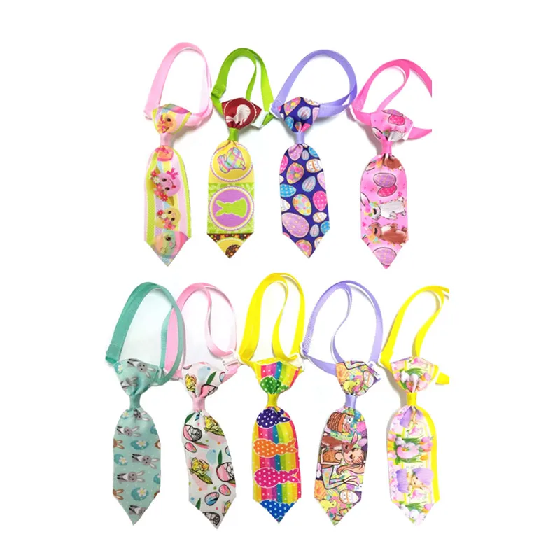 

30/50 шт в наборе, Новинка весны Пасхальный Кролик пасхальные яйца галстук-бабочка для домашних питомцев галстук-бабочка для Аксессуары для с...