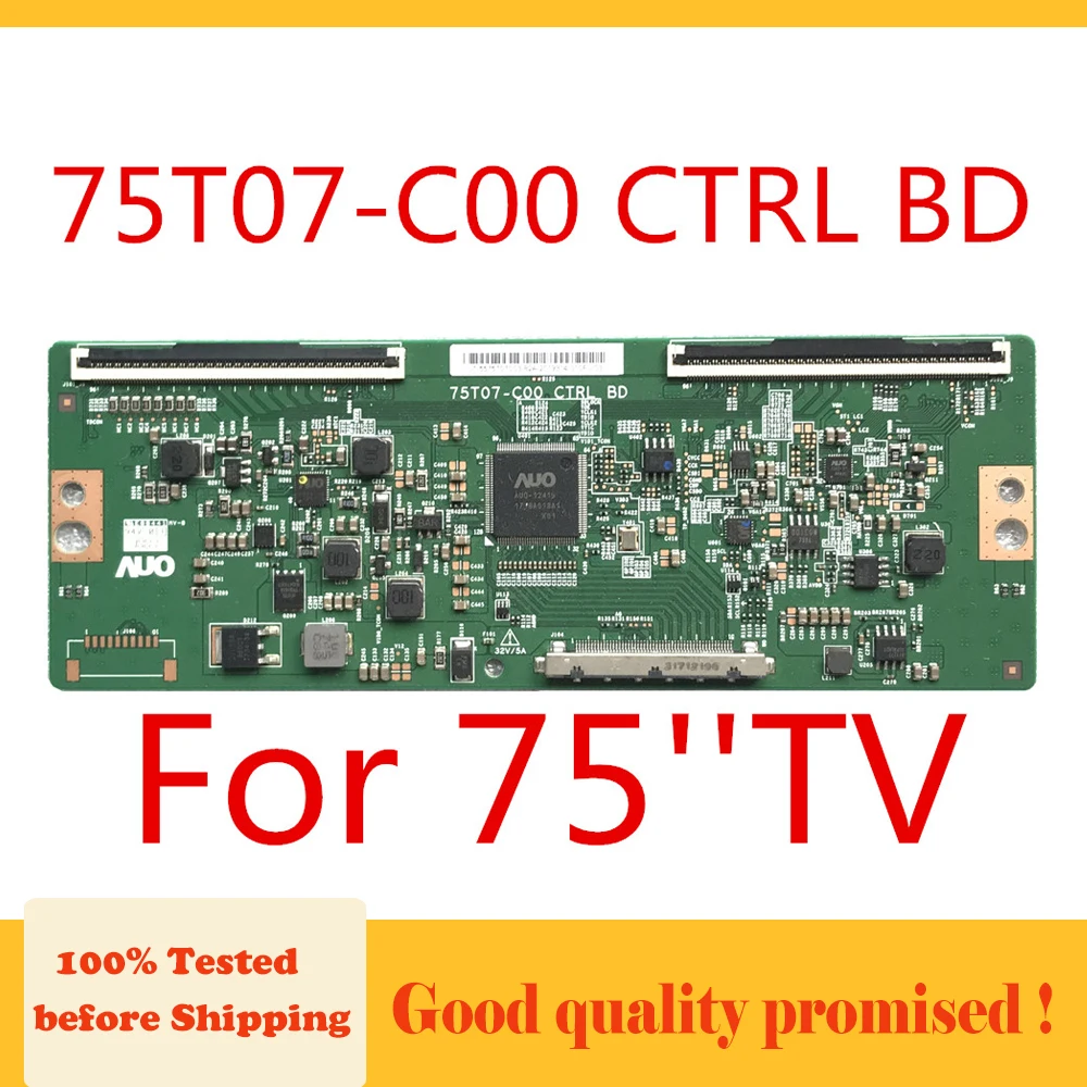 75T07 C00 CTRL BD 75 ''T Con Card для дюймового телевизора tcom дисплей протестировал TV Tcon Board