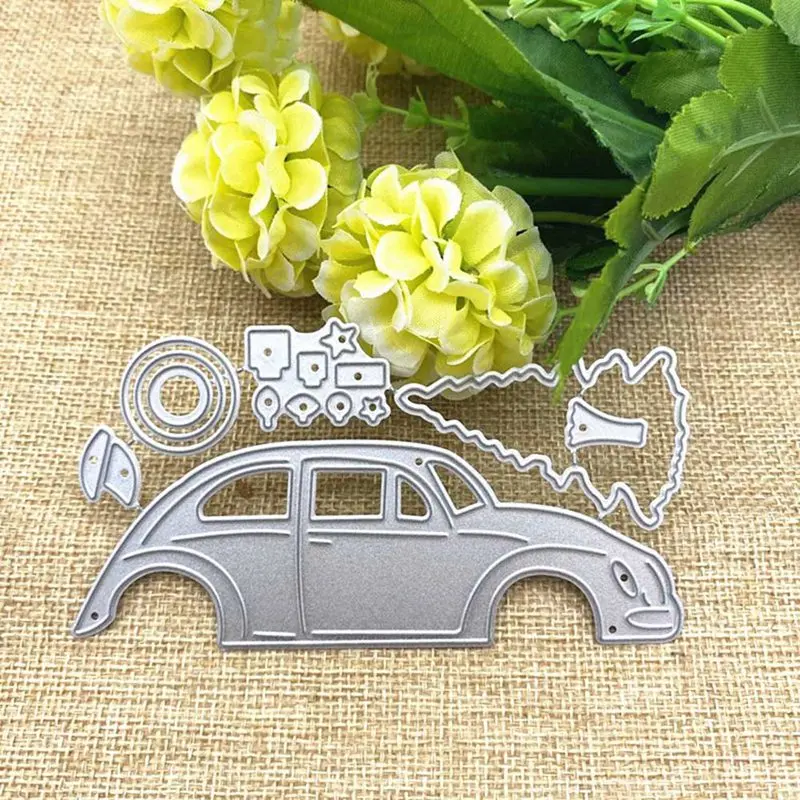 

2022 New Arrival Tree Car Metal Cutting Dies Stencils for DIY Scrapbooking/photo Album stamps Decorative Embossing DIY Paper