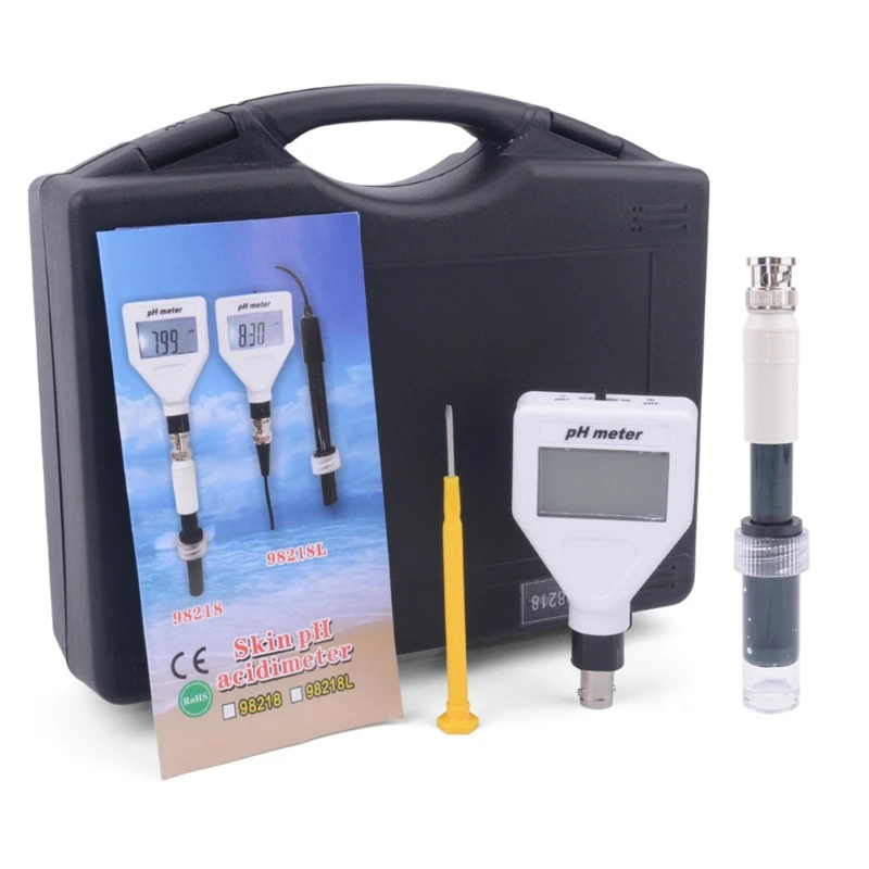 

50LB LCD Display Digital Acidity Meter Portable Multipurpose PH Meter Soil /Food/Skin Waterproof Multifunction Acidity Meter