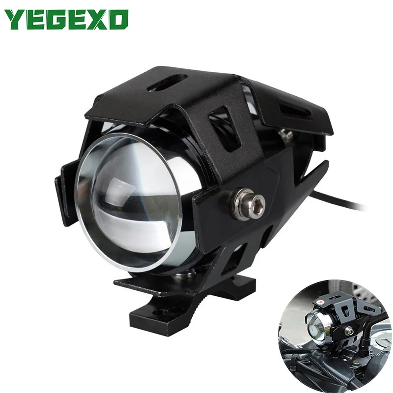 Светодиодные фары U5 для мотоцикла аксессуары BMW r1150r Yamaha sr 250 Suzuki gsf 600 Honda cbf 150 Aprilia