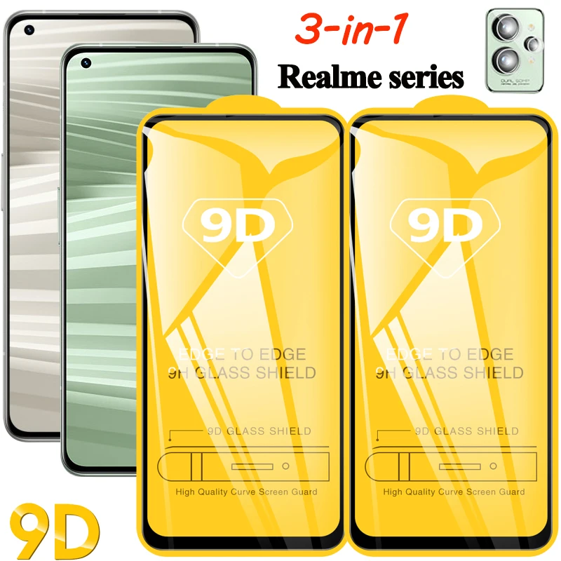 

screen protector for Realme gt2 camara protection & lamina de vidrio realme gt 2 pro 5g glass realmi gt neo 2t realme gt neo 2 t cristal templado