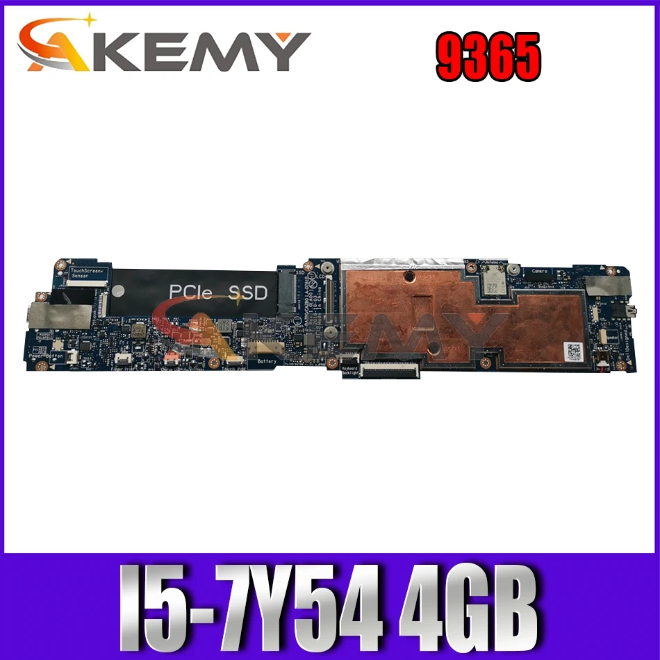 

Akemy BRAND NEW I5-7Y54 4GB For Dell XPS 9365 Motherboard BAZ80 LA-D781P CN-0TRR79 TRR79 Mainboard 100% tested