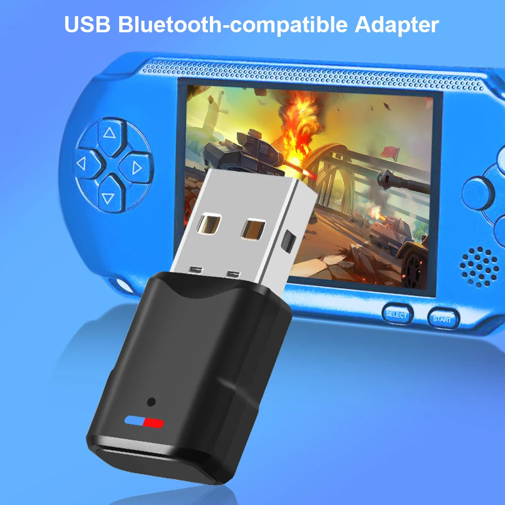 

Bluetooth-адаптер BT90 с мини-USB, совместимый с Bluetooth, адаптер 5,0, аудиоприемник, передатчик для ПК, компьютера, PS5, PS4, переключатель