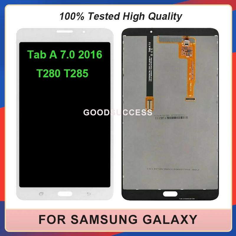 7 0 ''для Samsung Galaxy Tab A 2016 T280 T285 SM-T280 ЖК-дисплей панель стекло сенсорный экран в