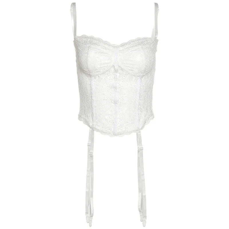 

Summer Women's Fashion Crop Top New Pure Color Corset Sleeveless Bodycon Sexy Tank Tops Ropa Mujer Wn*