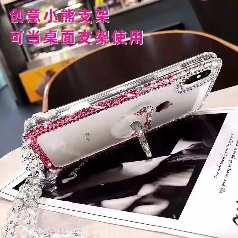 Bling Lovely Crystal Diamonds Rhinestone Stones Phone Case Cover For Xiaomi Redmi5 6 4X 4A 5A 6A Note4 5 7 Pro Note4X |